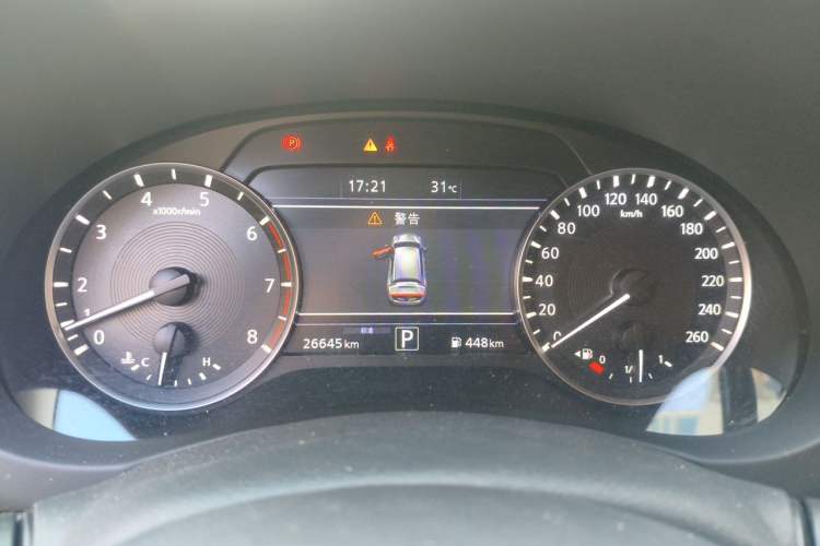 Used Infiniti QX50 2022 2.0T Four-Wheel Drive Elite Edition Instrument Cluster