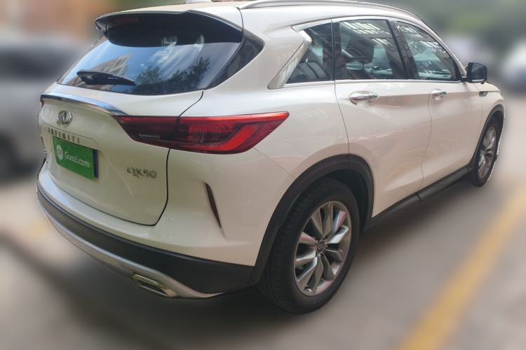 Used Infiniti QX50 2022 2.0T Four-Wheel Drive Elite Edition Rear Right 45 Deg