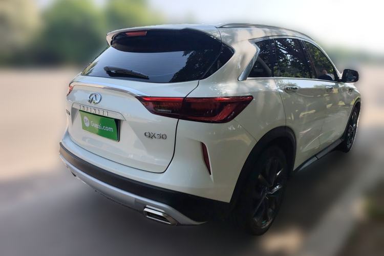 Used Infiniti QX50 2022 2.0T Two-Wheel Drive Navigation Edition Rear Right 45 Deg
