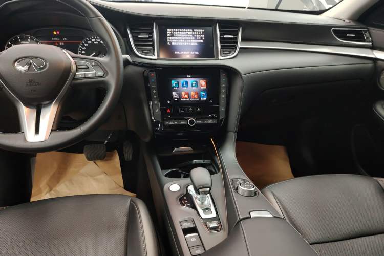 Used Infiniti QX50 2024 2.0T Four-Wheel Drive Luxury Edition Audio And AC Panel