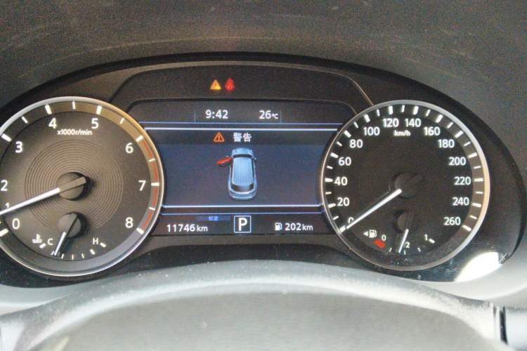 Used Infiniti QX50 2024 2.0T Two-Wheel Drive Navigation Edition Instrument Cluster
