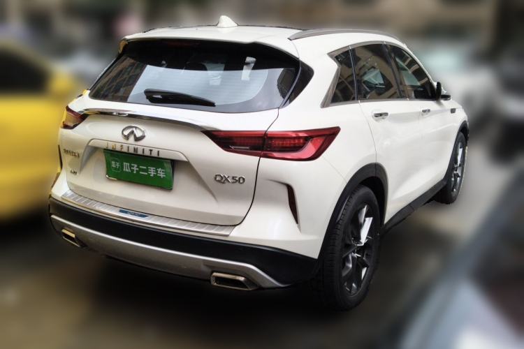 Used Infiniti QX50 2024 2.0T Two-Wheel Drive Navigation Edition Rear Right 45 Deg