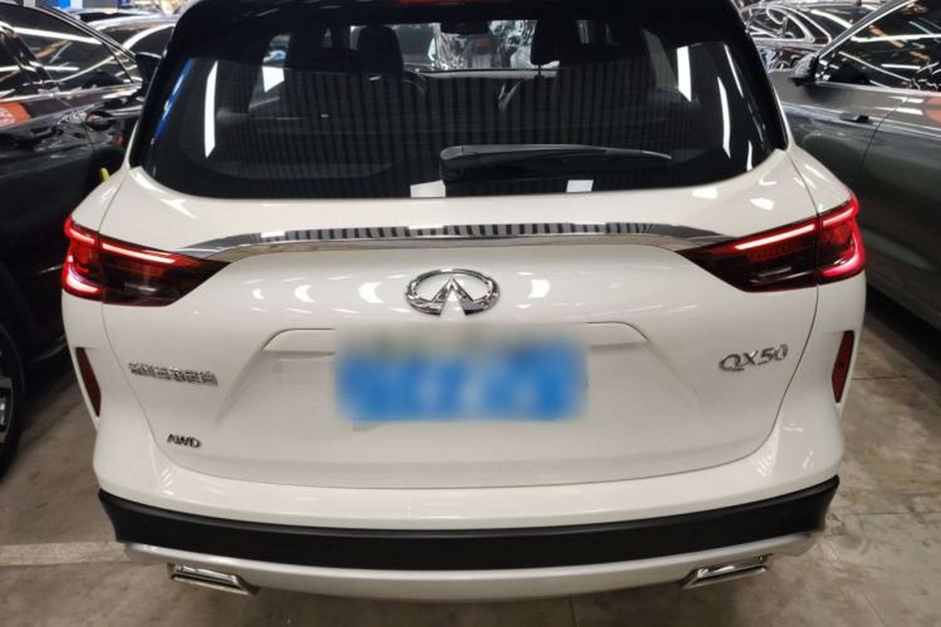 Used Infiniti QX50 2024 2.0T Four-Wheel Drive Luxury Edition Rear