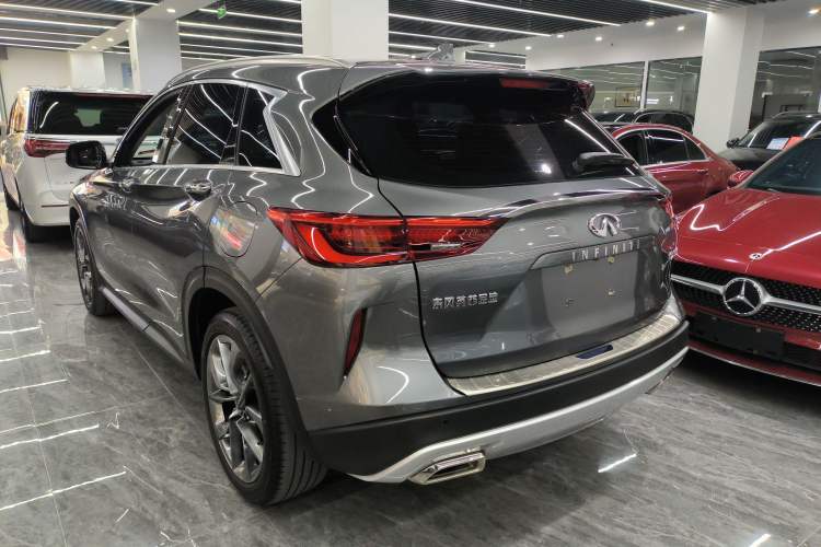 Used Infiniti QX50 2026 Model 2.0T Two-Wheel-Drive Navigation Edition Rear Left 45 Deg