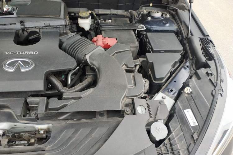 Used Infiniti QX55 2022 2.0T All-Wheel-Drive Luxury Edition Engine Bay Left