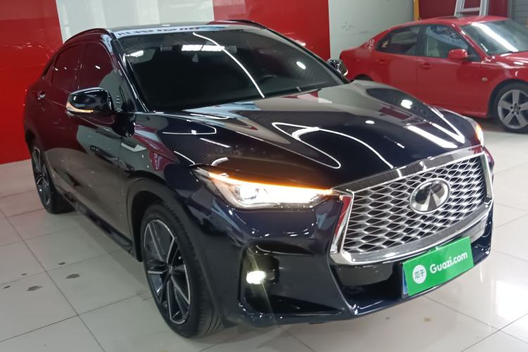 Used Infiniti QX55 2022 2.0T All-Wheel-Drive Luxury Edition Front Right 45 Deg
