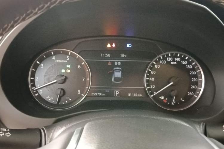 Used Infiniti QX55 2022 2.0T All-Wheel-Drive Luxury Edition Instrument Cluster