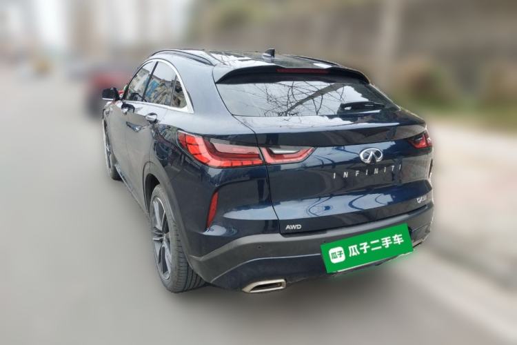 Used Infiniti QX55 2022 2.0T All-Wheel-Drive Luxury Edition Rear Left 45 Deg
