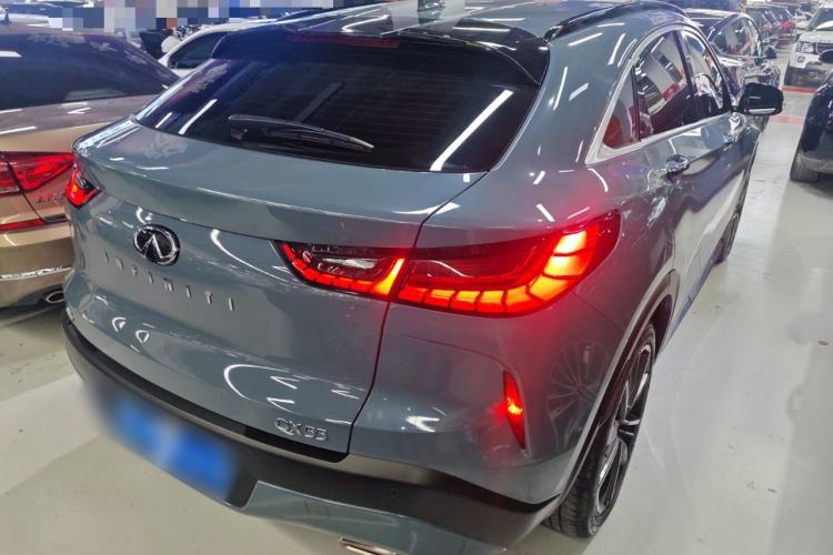 Used Infiniti QX55 2022 2.0T All-Wheel-Drive Luxury Edition Rear Right 45 Deg