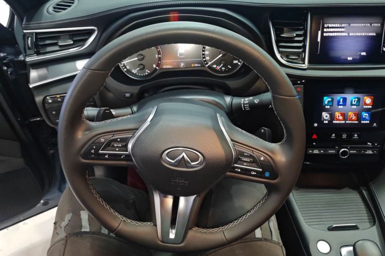 Used Infiniti QX55 2022 2.0T All-Wheel-Drive Luxury Edition Steering Wheel