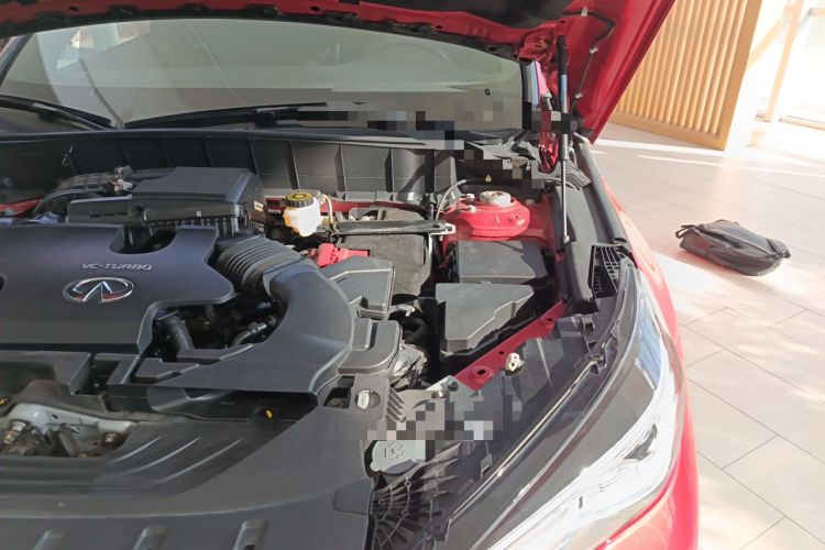 Used Infiniti QX55 2022 2.0T All-Wheel-Drive Ignite Edition Engine Bay Left