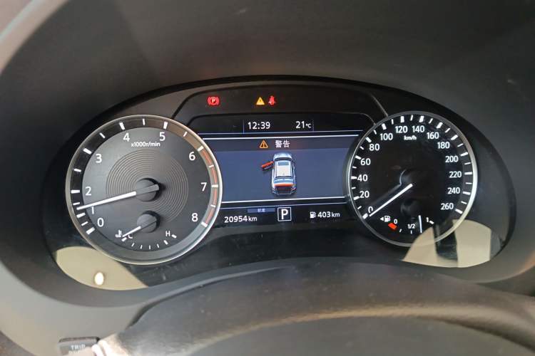 Used Infiniti QX55 2022 2.0T All-Wheel-Drive Ignite Edition Instrument Cluster