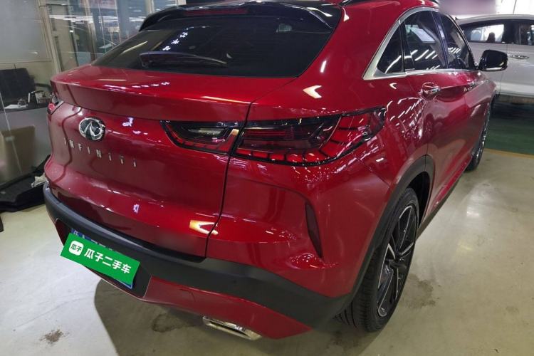 Used Infiniti QX55 2022 2.0T All-Wheel-Drive Luxury Edition Rear Right 45 Deg