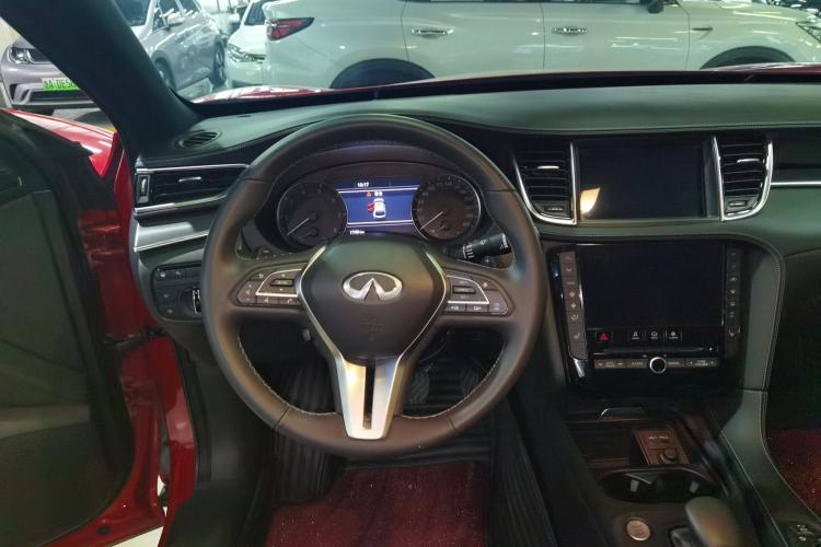 Used Infiniti QX55 2022 2.0T All-Wheel-Drive Luxury Edition Steering Wheel