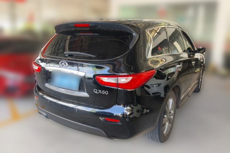 Used Infiniti QX60 2014 2.5 S/C Hybrid All-Wheel-Drive Versatile Edition Rear Right 45 Deg