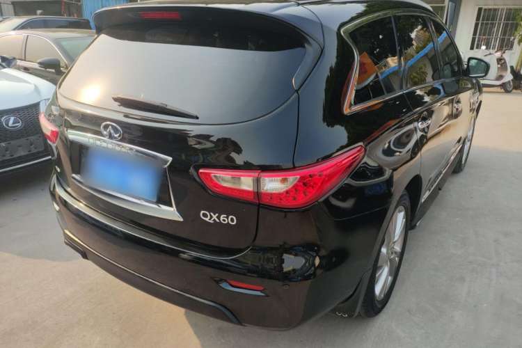 Used Infiniti QX60 2014 2.5 S/C Hybrid Two-Wheel Drive Excellence Edition Rear Right 45 Deg