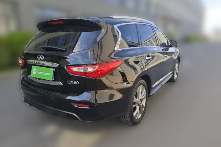 Used Infiniti QX60 2014 3.5L Four-Wheel Drive All-Terrain Version Rear Right 45 Deg
