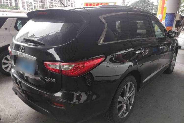 Used Infiniti QX60 2014 2.5 S/C Hybrid Two-Wheel Drive Excellence Edition Rear Right 45 Deg