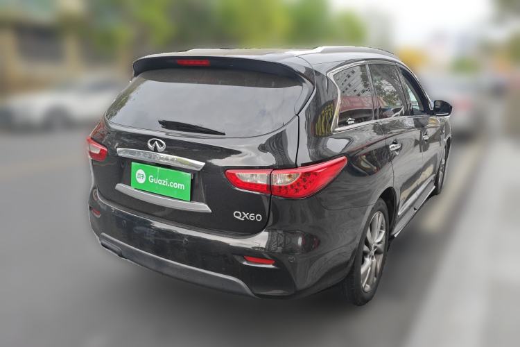 Used Infiniti QX60 2014 3.5L Four-Wheel Drive All-Terrain Version Rear Right 45 Deg