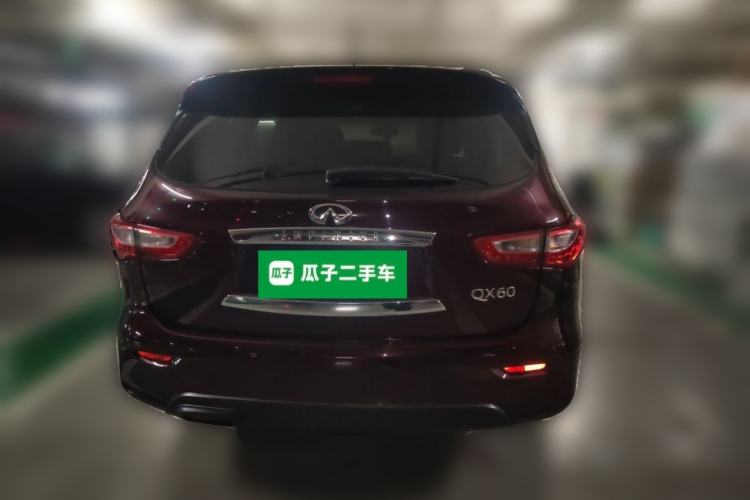 Used Infiniti QX60 2014 3.5L Two-Wheel Drive Excellence Edition Rear