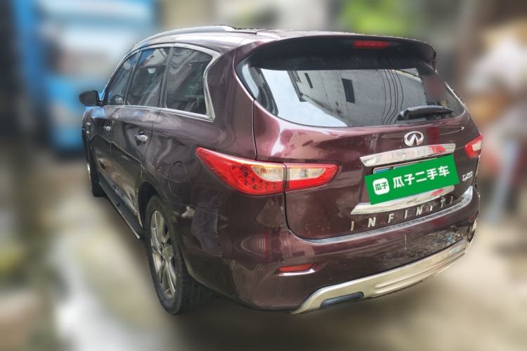 Used Infiniti QX60 2014 2.5 S/C Hybrid Two-Wheel Drive Excellence Edition Rear Left 45 Deg
