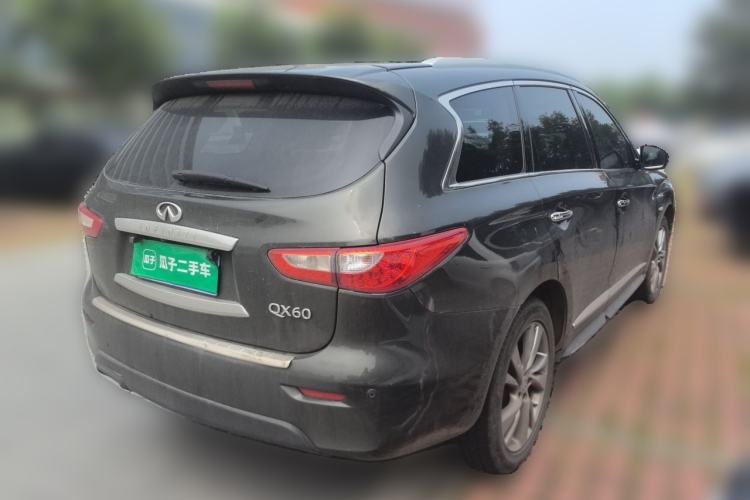 Used Infiniti QX60 2014 2.5 S/C Hybrid Two-Wheel Drive Excellence Edition Rear Right 45 Deg