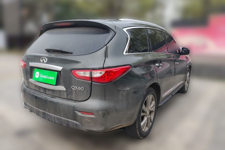 Used Infiniti QX60 2014 2.5 S/C Hybrid Two-Wheel Drive Excellence Edition Rear Right 45 Deg