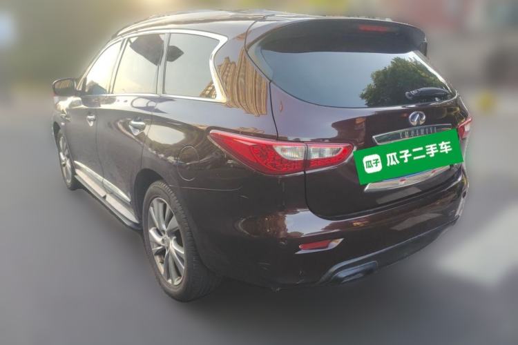 Used Infiniti QX60 2014 2.5 S/C Hybrid Two-Wheel Drive Excellence Edition Rear Left 45 Deg