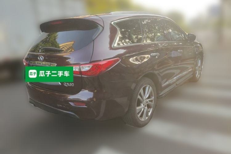 Used Infiniti QX60 2014 2.5 S/C Hybrid Two-Wheel Drive Excellence Edition Rear Right 45 Deg