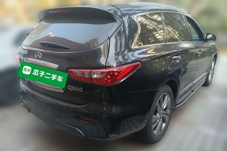 Used Infiniti QX60 2014 2.5 S/C Hybrid Two-Wheel Drive Excellence Edition Rear Right 45 Deg