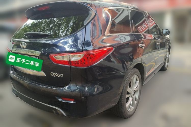 Used Infiniti QX60 2014 2.5 S/C Hybrid Two-Wheel Drive Excellence Edition Rear Right 45 Deg