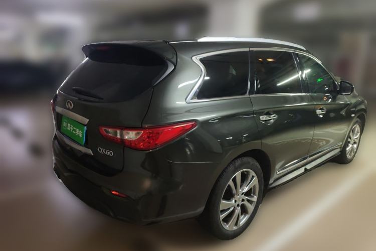 Used Infiniti QX60 2014 2.5 S/C Hybrid Two-Wheel Drive Excellence Edition Rear Right 45 Deg