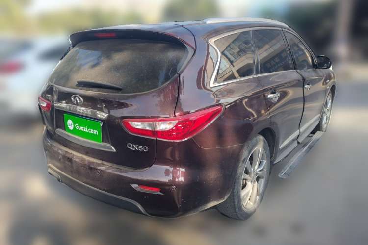 Used Infiniti QX60 2014 2.5 S/C Hybrid All-Wheel-Drive Versatile Edition Rear Right 45 Deg