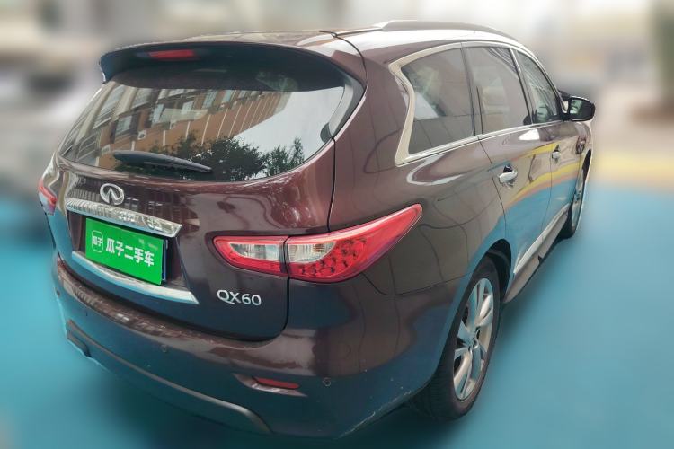 Used Infiniti QX60 2014 2.5 S/C Hybrid All-Wheel-Drive Versatile Edition Rear Right 45 Deg