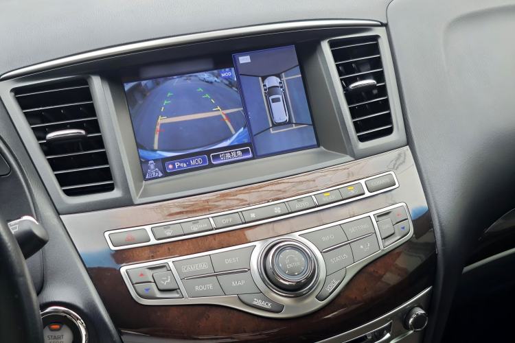 Used Infiniti QX60 2014 2.5 S/C Hybrid All-Wheel-Drive Versatile Edition Audio And AC Panel