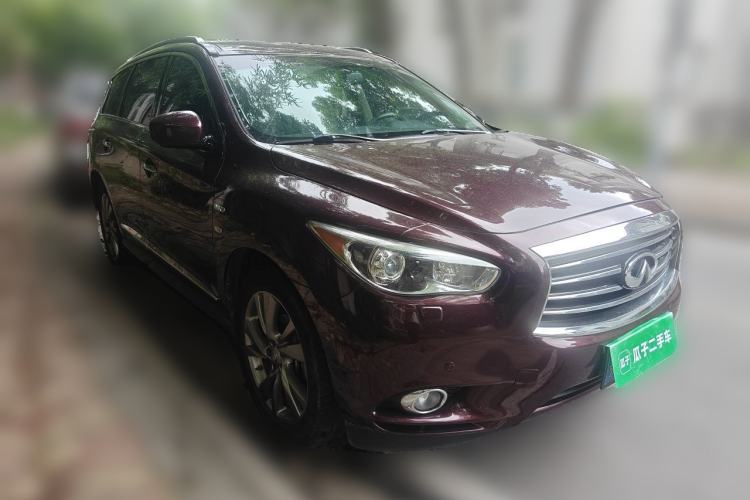 Used Infiniti QX60 2014 2.5 S/C Hybrid Two-Wheel Drive Excellence Edition Front Right 45 Deg