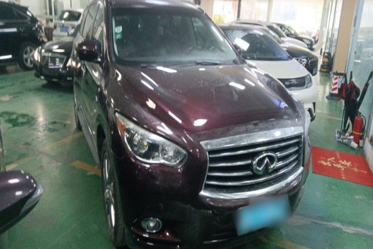 Used Infiniti QX60 2014 2.5 S/C Hybrid Two-Wheel Drive Excellence Edition Front Right 45 Deg