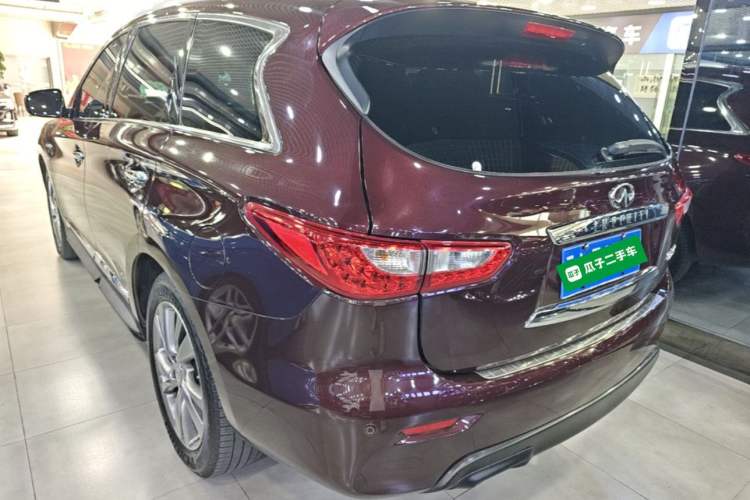 Used Infiniti QX60 2014 2.5 S/C Hybrid Two-Wheel Drive Excellence Edition Rear Left 45 Deg