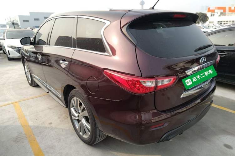 Used Infiniti QX60 2014 2.5 S/C Hybrid All-Wheel-Drive Versatile Edition Rear Left 45 Deg
