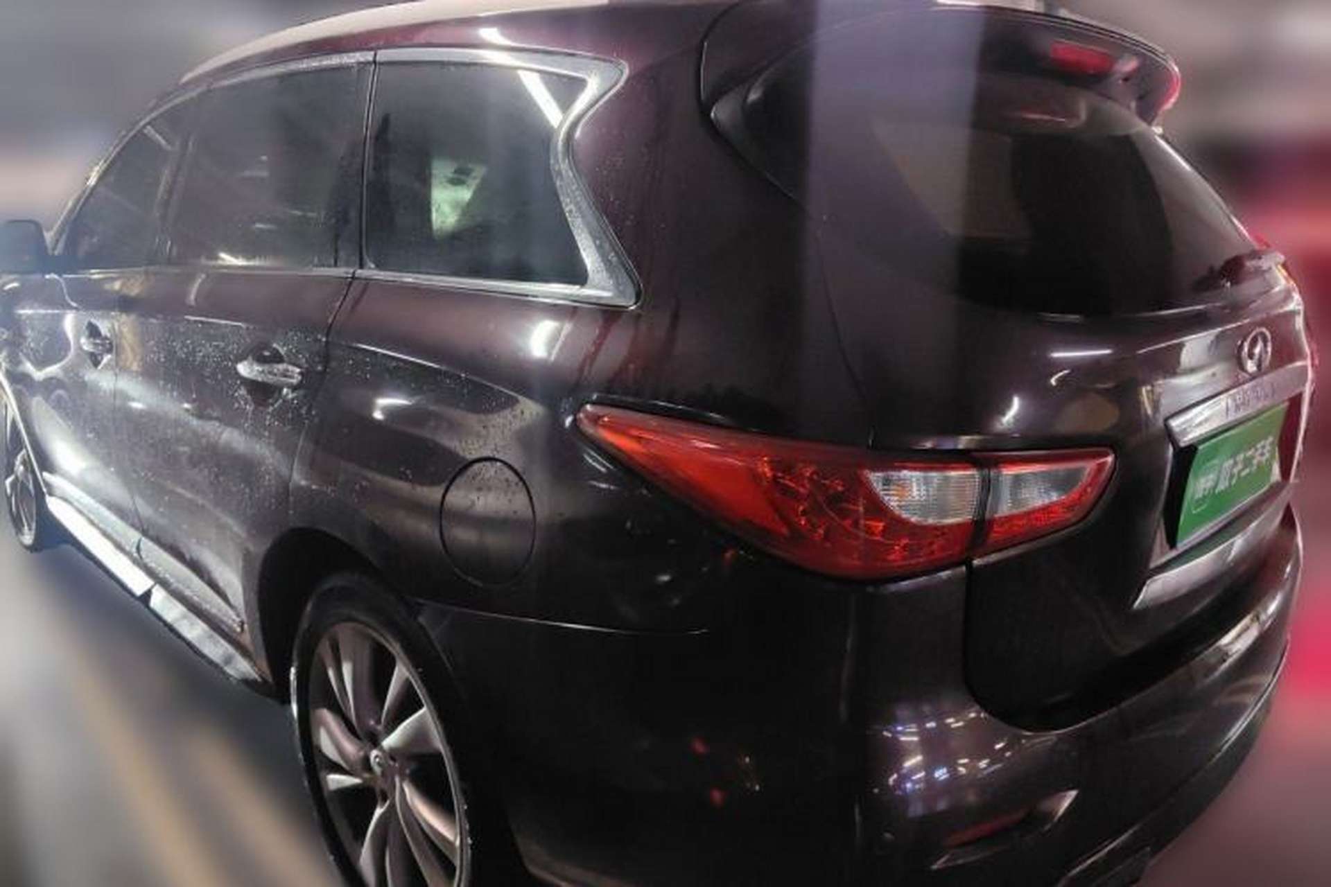 Used Infiniti QX60 2014 2.5 S/C Hybrid Two-Wheel Drive Excellence Edition Rear Left 45 Deg