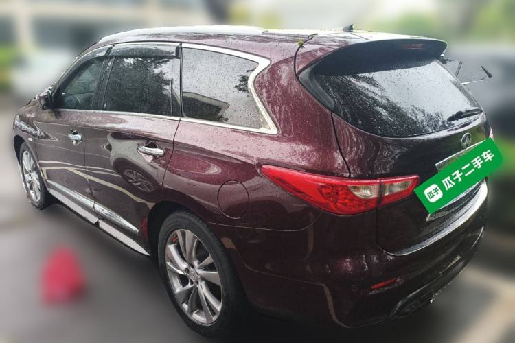 Used Infiniti QX60 2014 2.5 S/C Hybrid All-Wheel-Drive Versatile Edition Rear Left 45 Deg