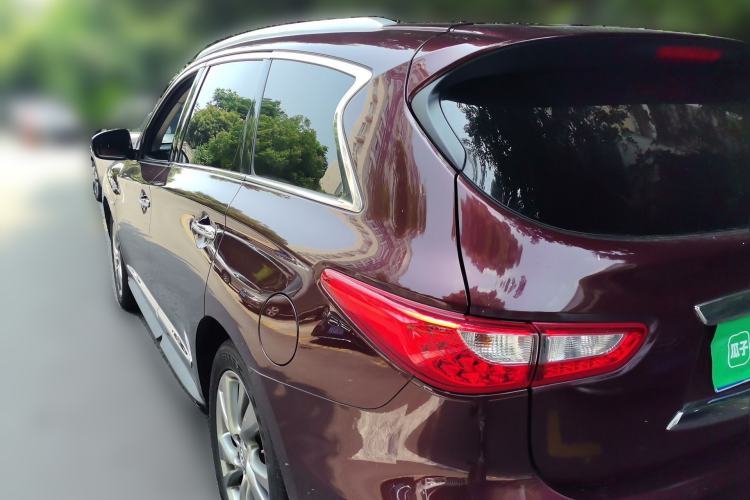 Used Infiniti QX60 2014 3.5L Two-Wheel Drive Excellence Edition Rear Left 45 Deg