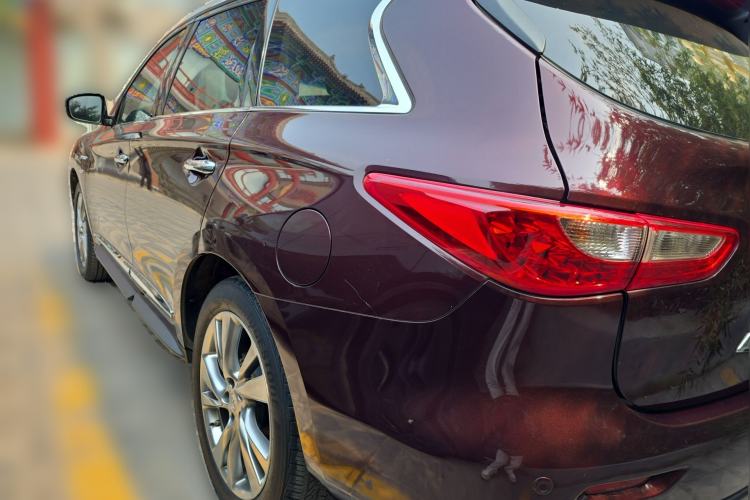 Used Infiniti QX60 2014 2.5 S/C Hybrid Two-Wheel Drive Excellence Edition Rear Left 45 Deg
