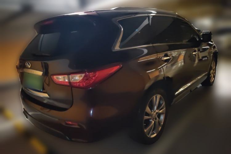 Used Infiniti QX60 2014 2.5 S/C Hybrid Two-Wheel Drive Excellence Edition Rear Right 45 Deg