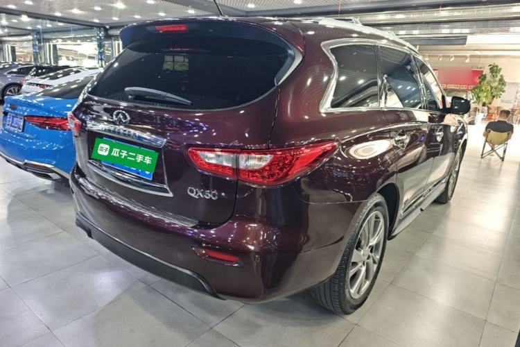 Used Infiniti QX60 2014 2.5 S/C Hybrid Two-Wheel Drive Excellence Edition Rear Right 45 Deg