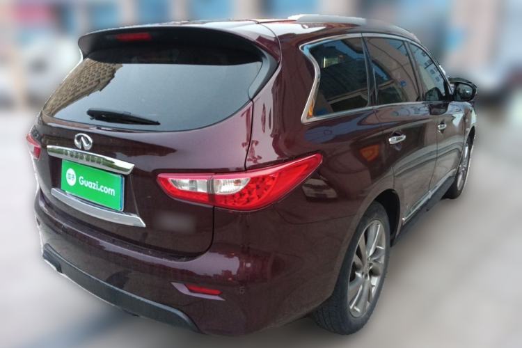 Used Infiniti QX60 2014 3.5L Two-Wheel Drive Excellence Edition Rear Right 45 Deg