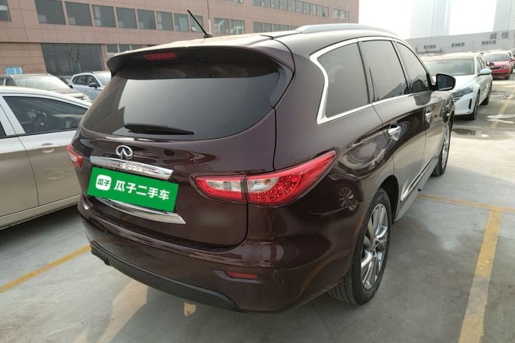 Used Infiniti QX60 2014 2.5 S/C Hybrid All-Wheel-Drive Versatile Edition Rear Right 45 Deg