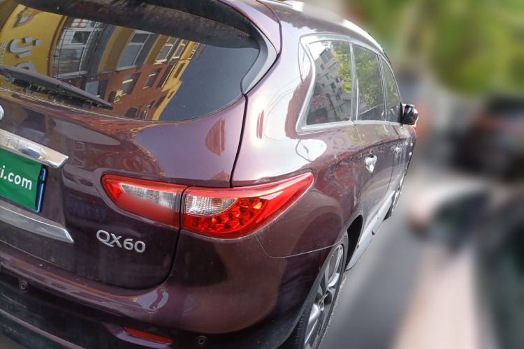 Used Infiniti QX60 2014 3.5L Four-Wheel Drive All-Terrain Version Rear Right 45 Deg