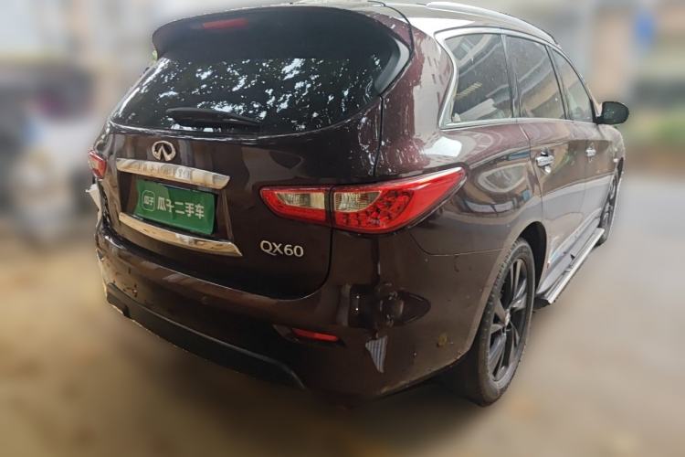 Used Infiniti QX60 2014 3.5L Four-Wheel Drive All-Terrain Version Rear Right 45 Deg