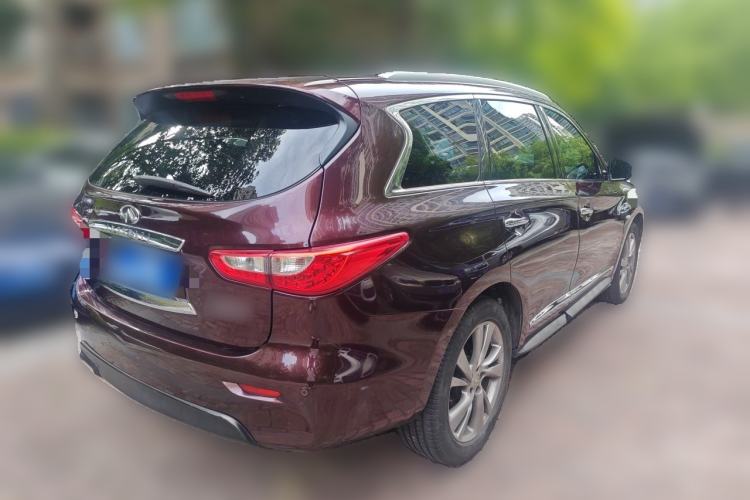 Used Infiniti QX60 2014 2.5 S/C Hybrid Two-Wheel Drive Excellence Edition Rear Right 45 Deg